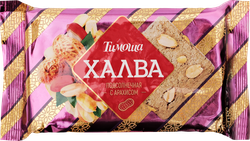 Халва ТИМОША Подсолнечная с арахисом, 250г, изображение