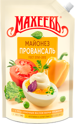 Майонез МАХЕЕВЪ Провансаль 50,5%, 800мл, фото