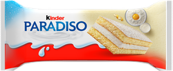 Пирожное бисквитное KINDER Paradiso с молочной начинкой, 29г, фотография
