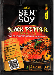 Соус для приготовления SEN SOY Premium Черный перец, 120г, фотография