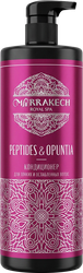 Кондиционер для волос MARRAKECH ROYAL SPA Peptides&Opuntia Oil, для тонких и ослабленных, 1000мл, вид