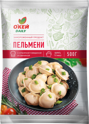 Пельмени ТЧН! Окей Daily с отборной говядиной и свининой, 500г, картинка