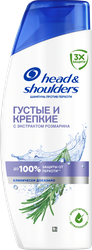Шампунь для волос HEAD&SHOULDERS Густые и крепкие, против перхоти, 360мл, изображение