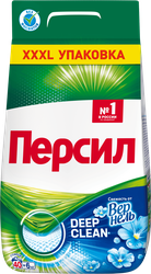 Стиральный порошок для белого белья ПЕРСИЛ Свежесть от ВЕРНЕЛЬ, автомат, 6кг, крупный план
