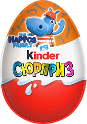 Яйцо шоколадное KINDER Сюрприз из молочного шоколада с игрушкой, в 
ассортименте, 20г, крупный план