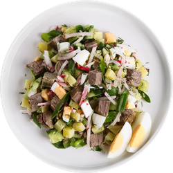 Набор для окрошки ЛЕНТА FRESH Мясной, весовой, фото