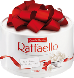 Конфеты RAFFAELLO с цельным миндальным орехом в кокосовой обсыпке, 200г, фотография