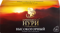 Чай черный ПРИНЦЕССА НУРИ Высокогорный байховый, 25пак, фото