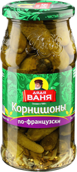 Корнишоны консервированные ДЯДЯ ВАНЯ По-французски, 460г, фотография