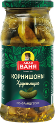 Корнишоны консервированные ДЯДЯ ВАНЯ По-французски, 460г, фотография
