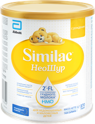 Смесь молочная SIMILAC Неошур, для недоношенных и маловесных детей, с рождения, 370г, изображение