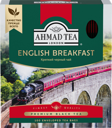 Чай черный AHMAD TEA English Breakfast, 100пак, детальное фото