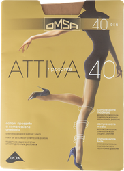Колготки женские OMSA Attiva 40 den caramello 2, фотография