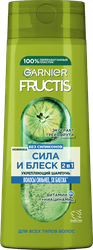 Шампунь для нормальных волос FRUCTIS Сила и Блеск 2в1, укрепляющий с экстрактом грейпфрута, 400мл, картинка