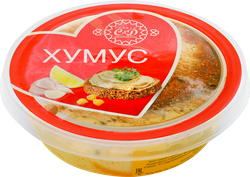 Паста из нута ХУМУС с кедровыми орешками, 200г, фото