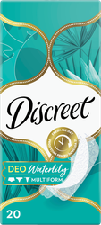 Прокладки ежедневные DISCREET Multiform Deo Water Lily, 20шт, изображение