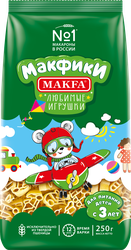 Макароны MAKFA Макфики группа А высший сорт, 250г, детальное фото