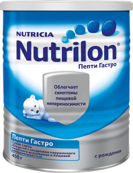 Смесь NUTRILON Пепти Гастро, с 0 месяцев, 450г, крупный план