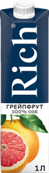 Сок RICH Грейпфрут, 1л, картинка