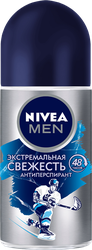 Дезодорант роликовый мужской NIVEA Men Экстремальная свежесть, 50мл, фото