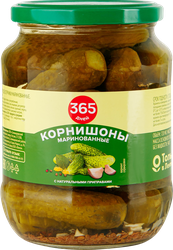 Корнишоны маринованные 365 ДНЕЙ, 720мл, детальное фото