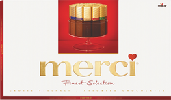 Конфеты MERCI Finest selection Ассорти, 400г, детальное фото