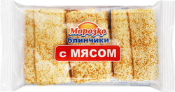 Блинчики МОРОЗКО с мясом, 210г, фотография