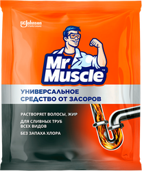 Средство для прочистки труб от засоров MR MUSCLE гранулированное, 70г, фото