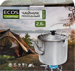 Чайник походный Camp-S5 2.6л, алюминиевый, Арт. 991010, фотография