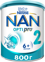 Смесь молочная NAN 2 OptiPro, с 6 месяцев, 800г, детальное фото