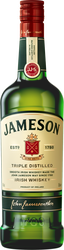 Виски JAMESON Ирландский купажированный 40%, 0.7л, детальное фото
