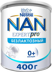 Смесь детская NAN 1 Безлактозный, с 0 месяцев, 400г, фотография