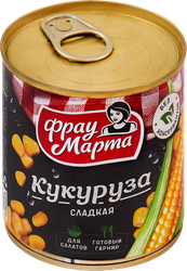Кукуруза ФРАУ МАРТА сахарная, 310г, детальное фото