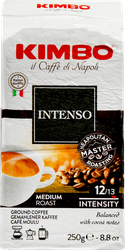 Кофе молотый KIMBO Aroma Intenso натуральный, 250г, фотография