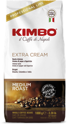 Кофе зерновой KIMBO Extra Cream, 1кг, вид