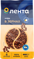 Кофе зерновой ЛЕНТА жареный, 1кг, изображение