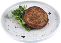 Оладьи печеночные ЛЕНТА FRESH с грибами, весовые, вид