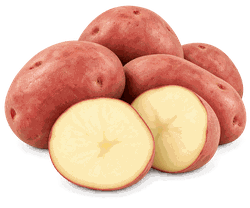 Картофель красный, весовой, картинка