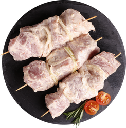 Шашлык из свиной корейки в маринаде ЛЕНТА FRESH, фотография