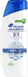 Шампунь-бальзам HEAD&SHOULDERS Основной уход 2в1 против перхоти, 200мл, крупный план