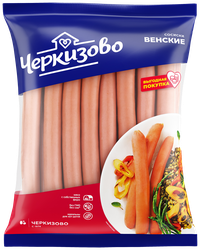 Сосиски ЧЕРКИЗОВО Венские, весовые, вид