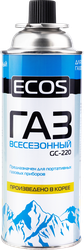 Газ в баллоне ECOS портативный цанговый GC-220, Арт. 140539, 220г, фото