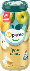 Пюре фруктовое ФРУТОНЯНЯ Груша, яблоко, с 5 месяцев, 250г, изображение