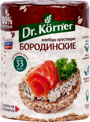 Хлебцы DR KORNER Бородинские хрустящие, 100г, изображение