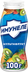 Напиток кисломолочный ИМУНЕЛЕ Мультифрукт 1,2%, без змж, 100г, детальное фото