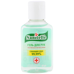 Гель д/рук SANITELLE Антисептический, крупный план