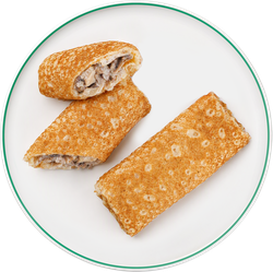 Блинчики с грибами ЛЕНТА FRESH, весовые, крупный план