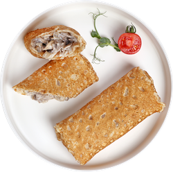 Блинчики ЛЕНТА FRESH с грибами, весовые, фото