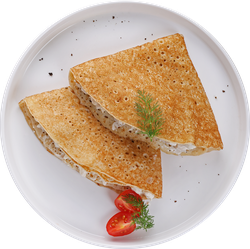 Блинчики ЛЕНТА FRESH с курицей, весовые, фотография