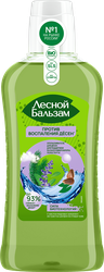 Ополаскиватель для десен ЛЕСНОЙ БАЛЬЗАМ с маслом кедровых орешков и экстрактом шалфея на отваре трав, при воспалении, 400мл, картинка